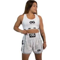 OG Fightwear White Womens Crop Top -Boxing Supplies Shop 0000 114 c 2