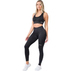 Sting Allure Black Seamless Sports Bra -Boxing Supplies Shop 10324 c 4