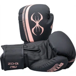 Sting Aurora Black/Peach Womens Boxing Gloves 5 Sting Aurora Black/Peach Womens Boxing Gloves -Boxing Supplies Shop 1037816 c 2