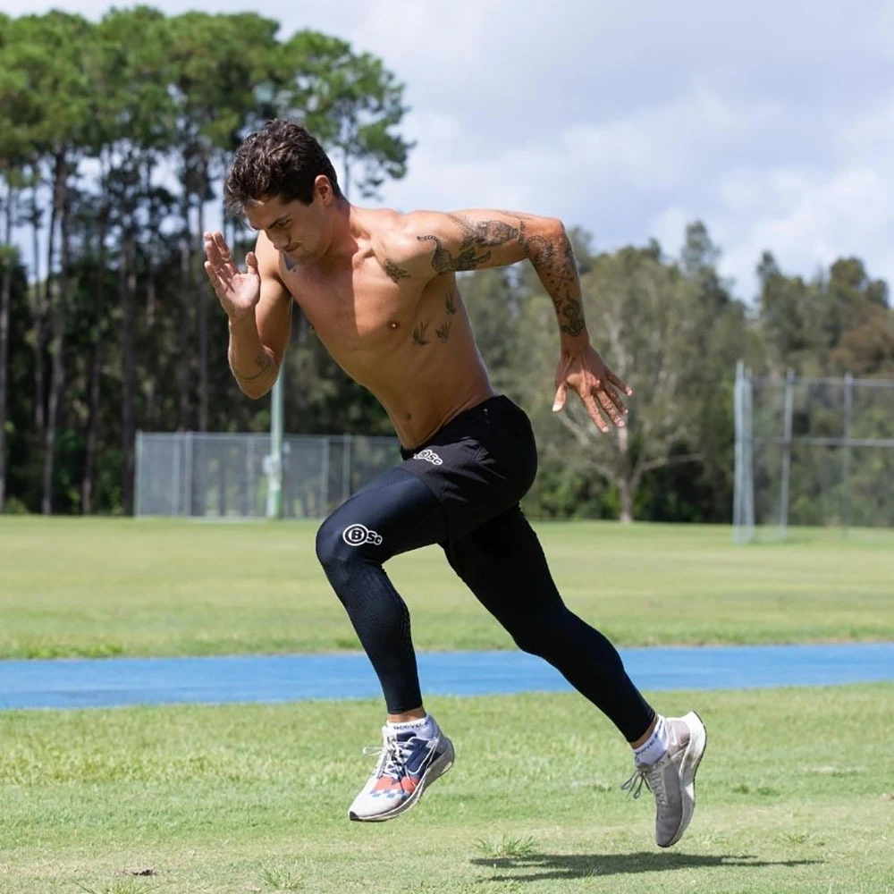 BSC V10 Athlete Black Compression Pants 4 BSC V10 Athlete Black Compression Pants - Image 4