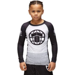 Tatami Shockwave Kids Long Sleeve Rash Guard