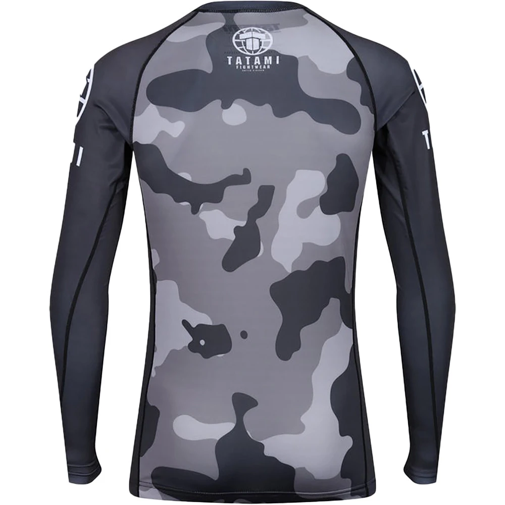 Tatami MTP Grey Long Sleeve Rash Guard 2 Tatami MTP Grey Long Sleeve Rash Guard - Image 2