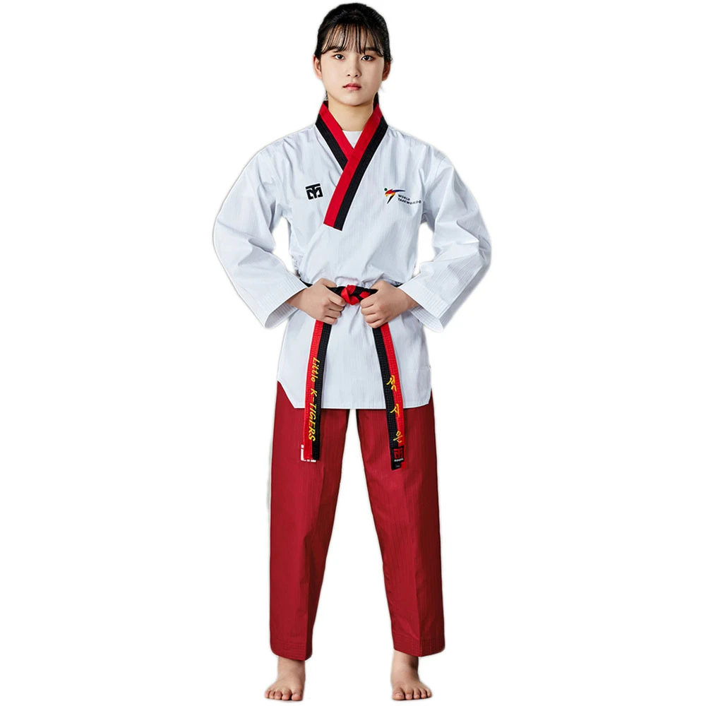 Mooto Taebek 2 Red/Black Neck Womens Uniform 1 Mooto Taebek 2 Red/Black Neck Womens Uniform