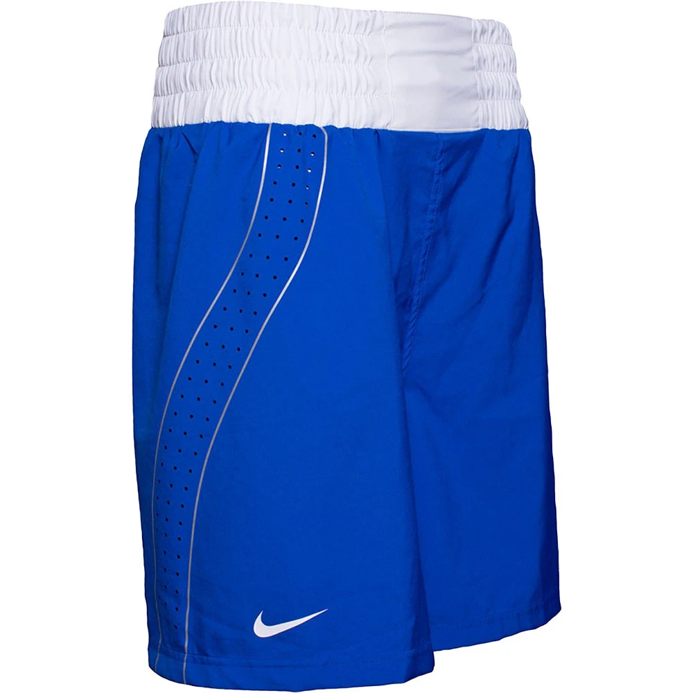 Nike Competition AIBA Royal White Boxing Shorts 1 Nike Competition AIBA Royal White Boxing Shorts