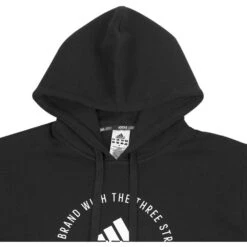 Adidas Community Black Judo Hoodie -Boxing Supplies Shop ADICLHD21 J BW c 4