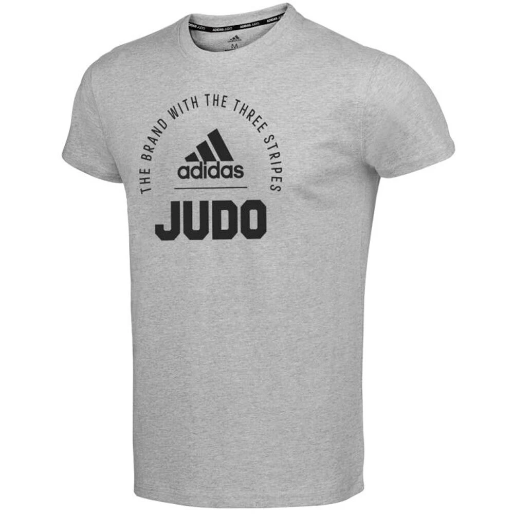 Adidas Community Grey Judo Tee 2 Adidas Community Grey Judo Tee - Image 2