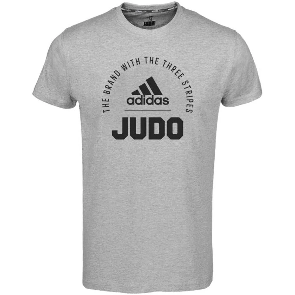 Adidas Community Grey Judo Tee 1 Adidas Community Grey Judo Tee