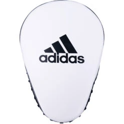 Adidas Hybrid 150 White/Black Focus Mitts -Boxing Supplies Shop ADIH150FM WB 3
