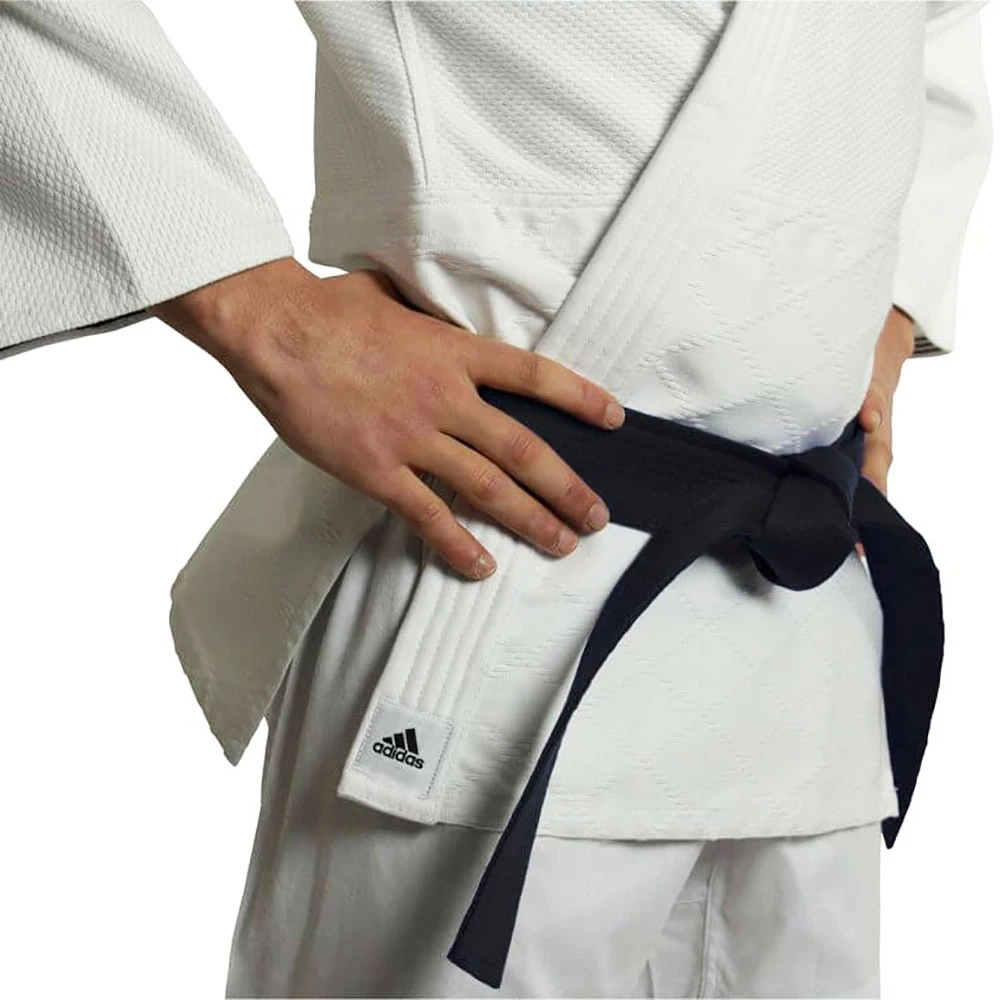 Adidas J500 White Judo Uniform 2 Adidas J500 White Judo Uniform - Image 2