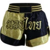 Adidas Black/Gold Muay Thai Shorts