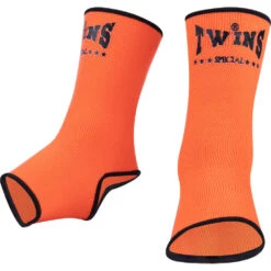 Twins Orange Ankle Support Guards