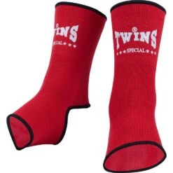 Twins Red Ankle Support Guards