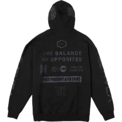 RVCA All Brand Black Hoodie -Boxing Supplies Shop AVYFT00251 BLK c 3