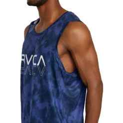 RVCA Sports Vent Purps Tie Dye Singlet 8 RVCA Sports Vent Purps Tie Dye Singlet -Boxing Supplies Shop AVYKT00246 PRY6 c 3