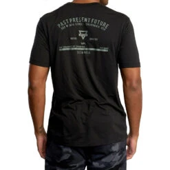 RVCA Branding Black Tee 7 RVCA Branding Black Tee -Boxing Supplies Shop AVYZT00654 BLK c 2