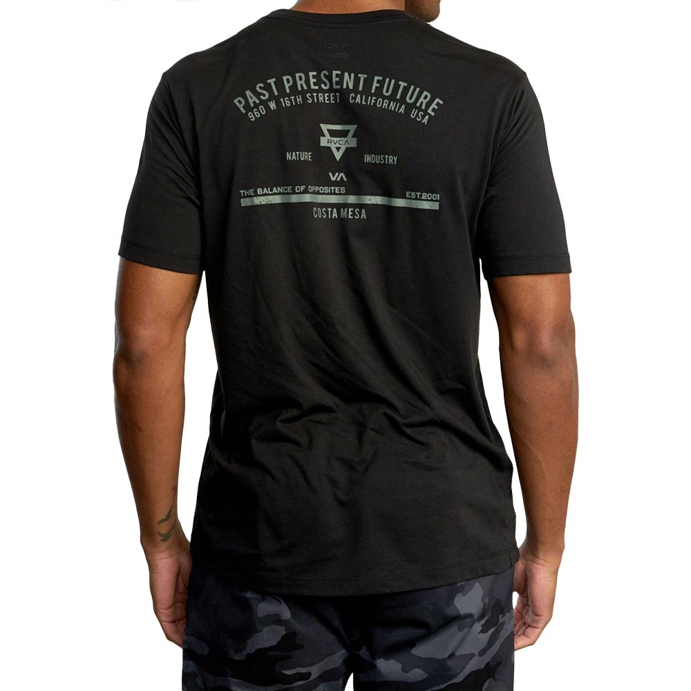 RVCA Branding Black Tee 3 RVCA Branding Black Tee - Image 3