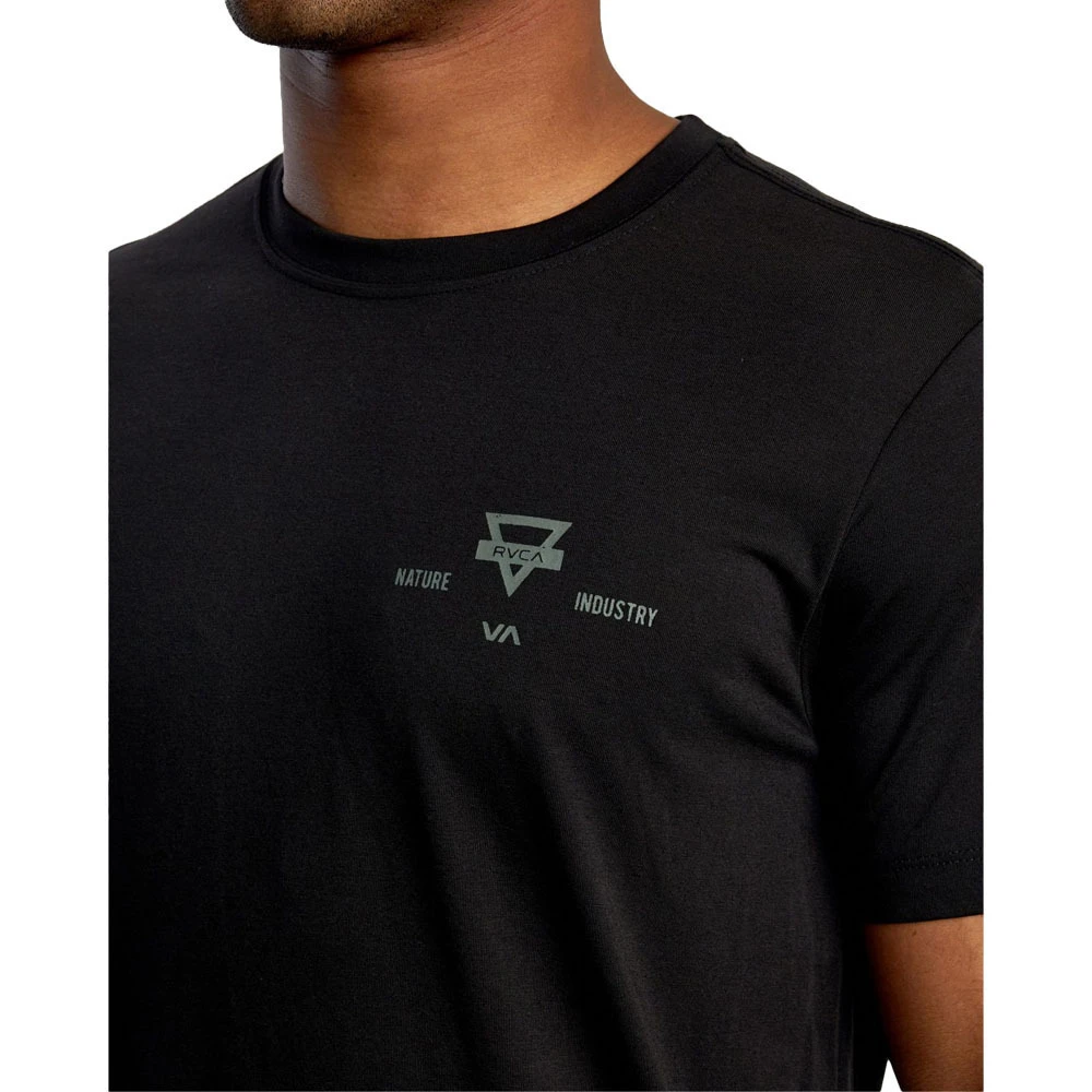 RVCA Branding Black Tee 4 RVCA Branding Black Tee - Image 4