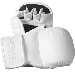 Sanabul Battle Forged 7oz Hybrid White Sparring Gloves