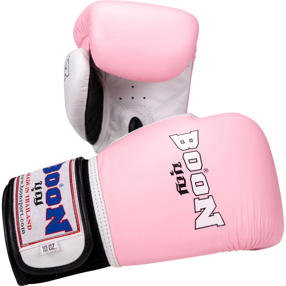 Boon Compact Light Pink Velcro Boxing Gloves 2 Boon Compact Light Pink Velcro Boxing Gloves - Image 2