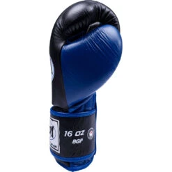 Windy Pro-Line Black/Blue Leather Boxing Gloves -Boxing Supplies Shop BGP ZW BL c 2