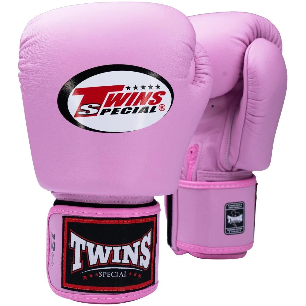 Twins Velcro Pink Womens Boxing Gloves 2 Twins Velcro Pink Womens Boxing Gloves - Image 2