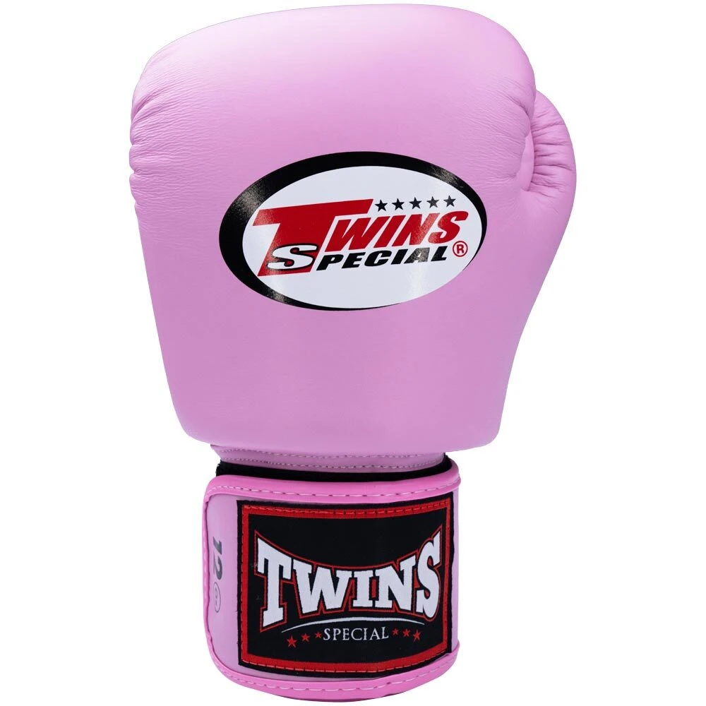 Twins Velcro Pink Womens Boxing Gloves 4 Twins Velcro Pink Womens Boxing Gloves - Image 4