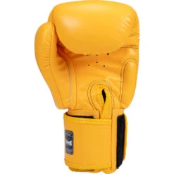 Twins Yellow Velcro Boxing Gloves -Boxing Supplies Shop BGVL3 YEL c 5