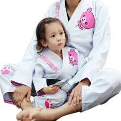 Fluory Resurakuma White Kids Jiu Jitsu Gi