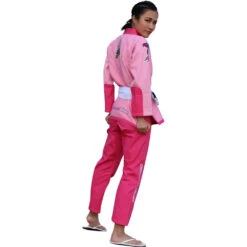 Fluory Mermaid Womens Pink Jiu Jitsu Gi -Boxing Supplies Shop BJJF22 c 2