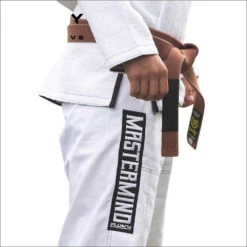 Fluory Mastermind White Jiu Jitsu Gi -Boxing Supplies Shop BJJF23 c 3