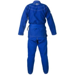 Fluory White Crane Blue Jiu Jitsu Gi -Boxing Supplies Shop BJJF24B c 2