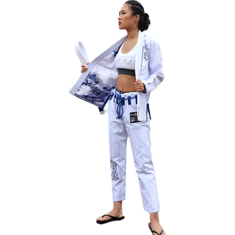 Fluory White Crane Womens Jiu Jitsu Gi 1 Fluory White Crane Womens Jiu Jitsu Gi