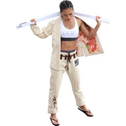 Fluory No Soul Cream Womens Jiu Jitsu Gi -Boxing Supplies Shop BJJF25W c 8