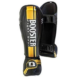 Booster BSG V3 Black/Gold Shin Guards