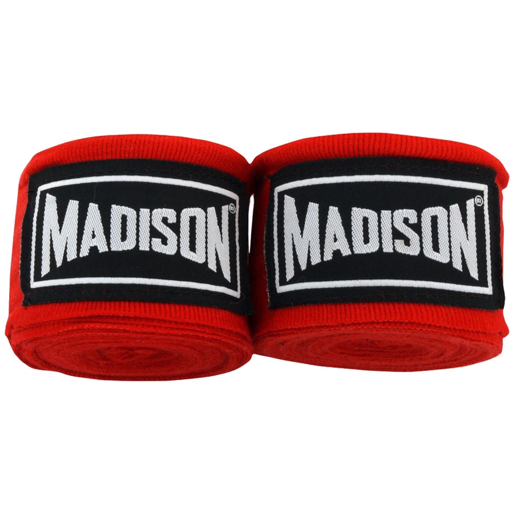 Madison 5m Red Boxing Hand Wraps 1 Madison 5m Red Boxing Hand Wraps
