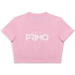 Primo Pink Womens Crop Top