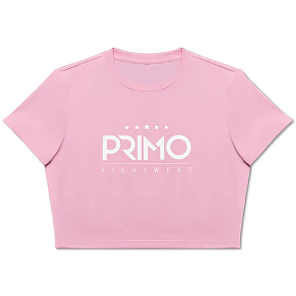Primo Pink Womens Crop Top 1 Primo Pink Womens Crop Top