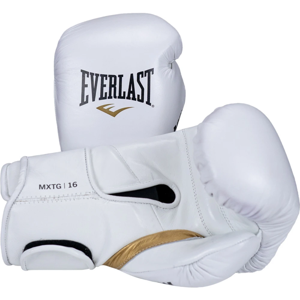 Everlast MX2 White/Gold Training Gloves 1 Everlast MX2 White/Gold Training Gloves