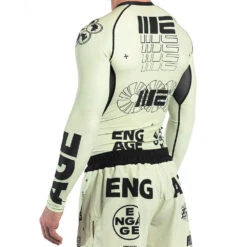 Engage Billboard Sand Long Sleeve Rash Guard -Boxing Supplies Shop EBB LSR TAN c 4