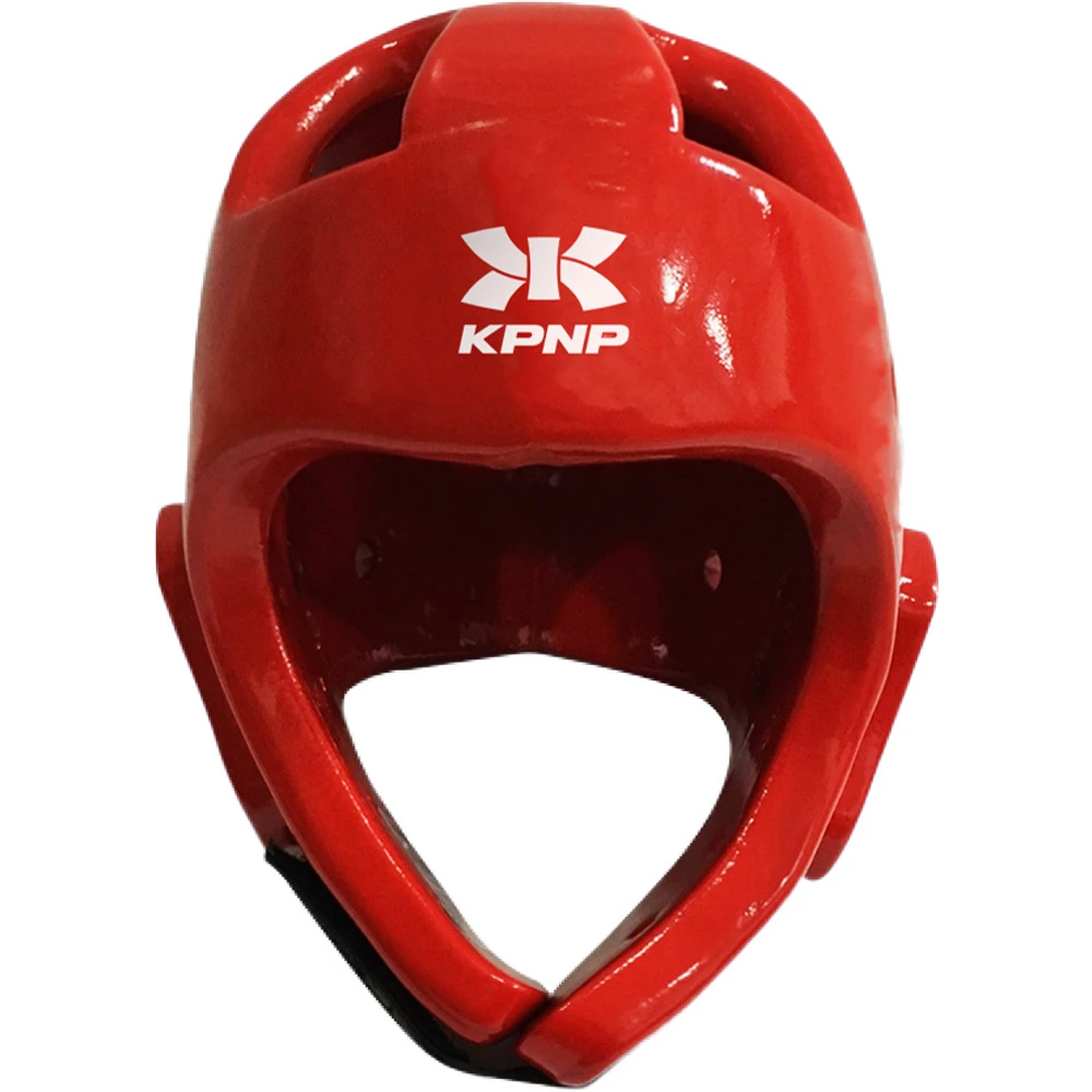 KPNP Red Taekwondo Head Protector 1 KPNP Red Taekwondo Head Protector