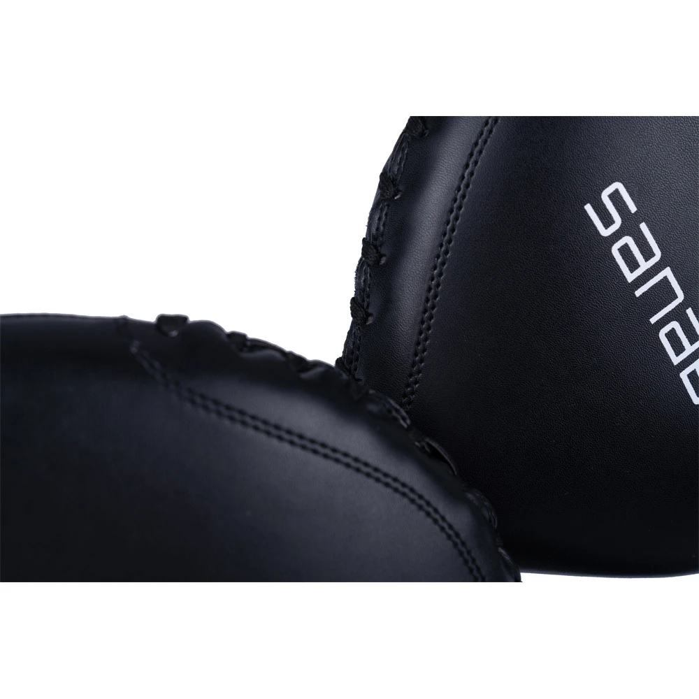 Sanabul Essential Boxing MMA White Punching Paddles 4 Sanabul Essential Boxing MMA White Punching Paddles - Image 4