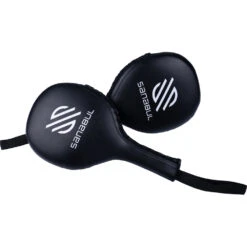 Sanabul Essential Boxing MMA White Punching Paddles 11 Sanabul Essential Boxing MMA White Punching Paddles -Boxing Supplies Shop EPPV2 WHT 5