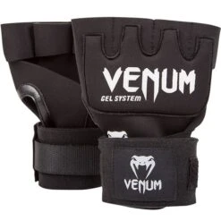 Venum Kontact Black Gel Wraps