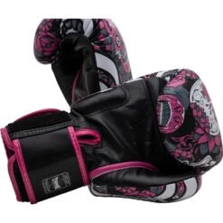 Twins Skull Tattoo Pink Boxing Gloves -Boxing Supplies Shop FBGVL3 53 PNK c 7