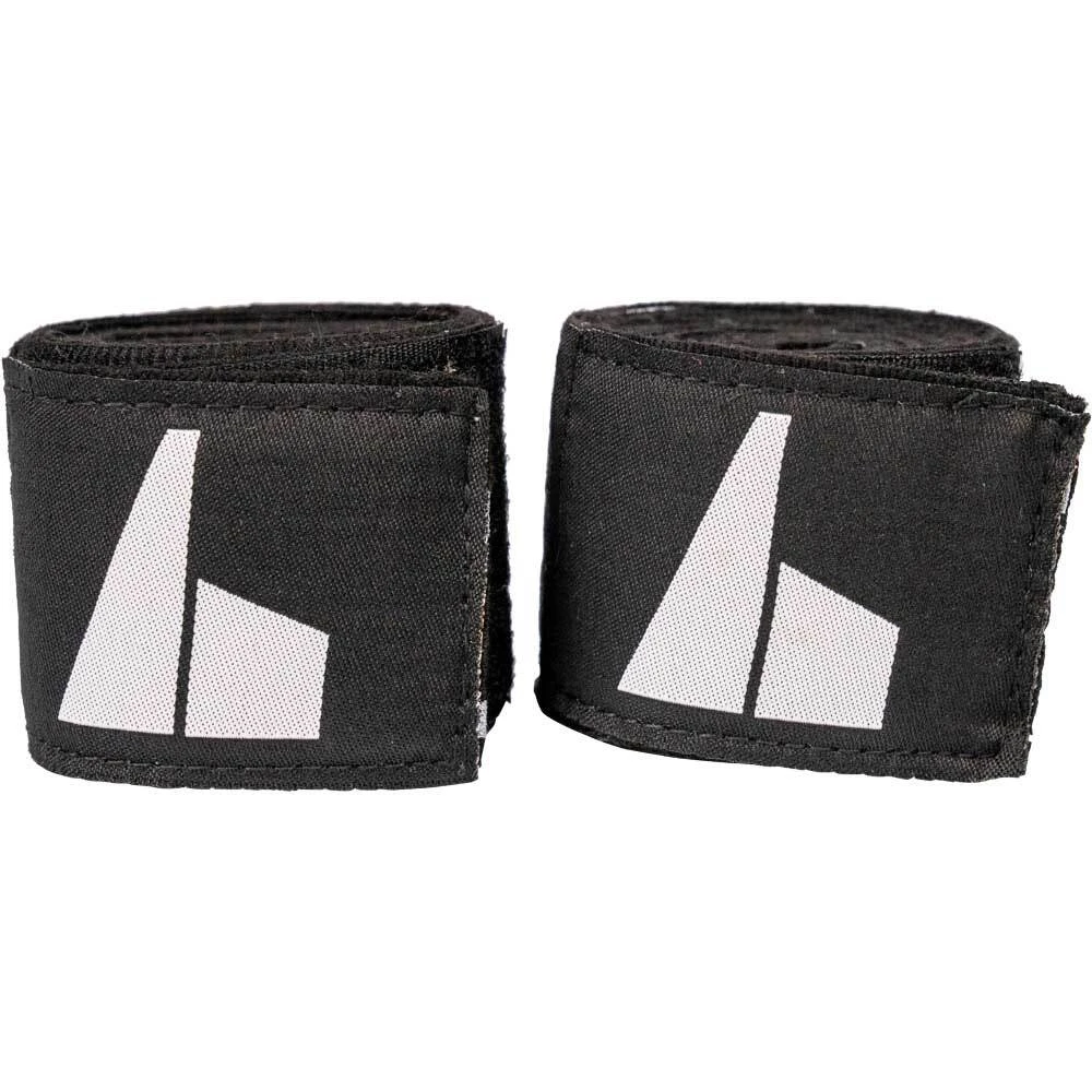 FightHQ Logo Black Hand Wraps 3 FightHQ Logo Black Hand Wraps - Image 3