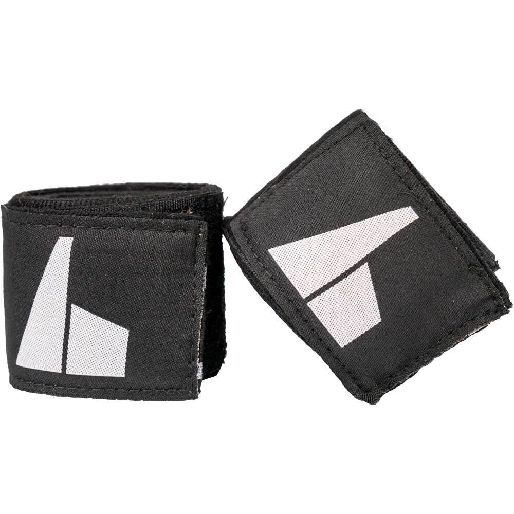 FightHQ Logo Black Hand Wraps 4 FightHQ Logo Black Hand Wraps - Image 4