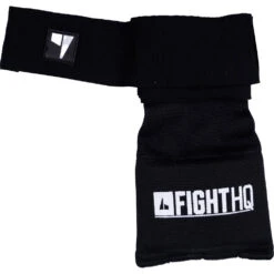 FightHQ Black Quick Gel Wraps -Boxing Supplies Shop FHQ GEL WRAPS K 3