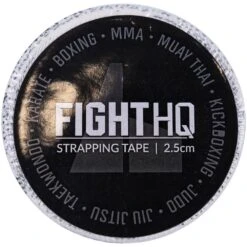 FightHQ 2.5cm X 15m White Strapping Tape - 2 Pack -Boxing Supplies Shop FHQ STRAP TAPE 2.5 W 2