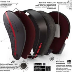 RDX F6 Kara Red Focus Pads 10 RDX F6 Kara Red Focus Pads -Boxing Supplies Shop FPR F6MRED 4