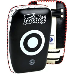 Fairtex Small Curved Black/White Thai Pads